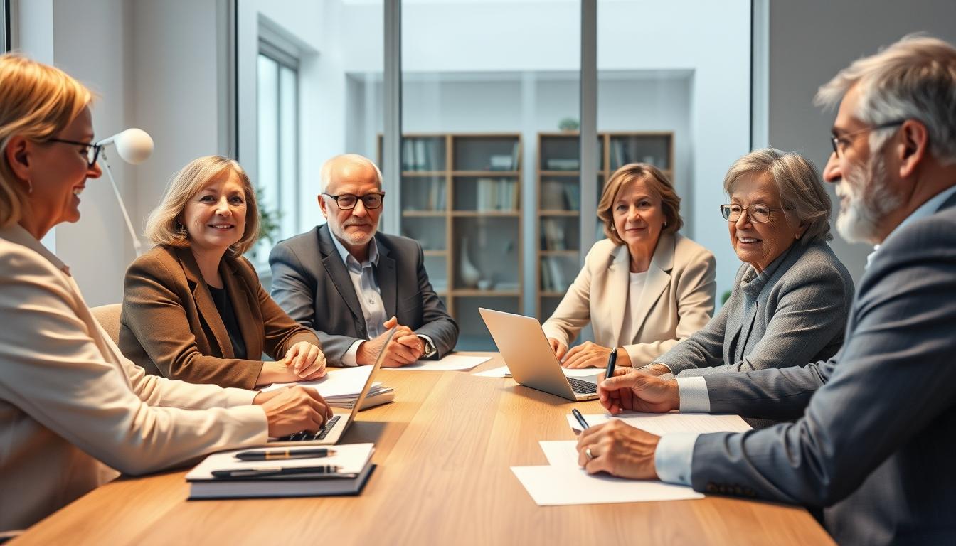 Support through the process